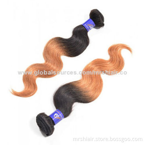 20-inch Omber Color Weight 100g Brazilian Virgin Hair Extensions